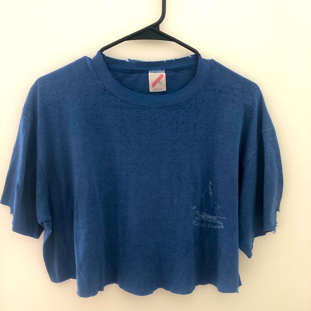 Vintage Martha’s Vineyard Cutoff Tee